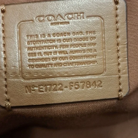 Coach Drawstring Carryall in Signature Canvas 2017 So Pretty Clean - Picture 10 of 14
